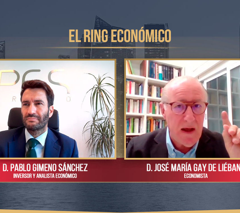 José María Gay de Liébana y Pablo Gimeno analizan la coyuntura económica y sus previsiones en un debate virtual